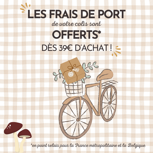 Frais de port offerts