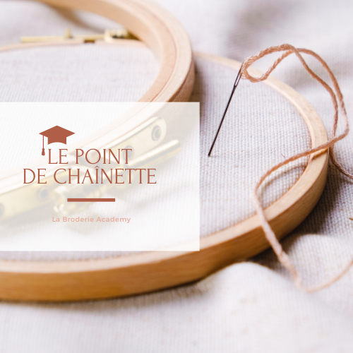 La broderie academy le point de chainette 1